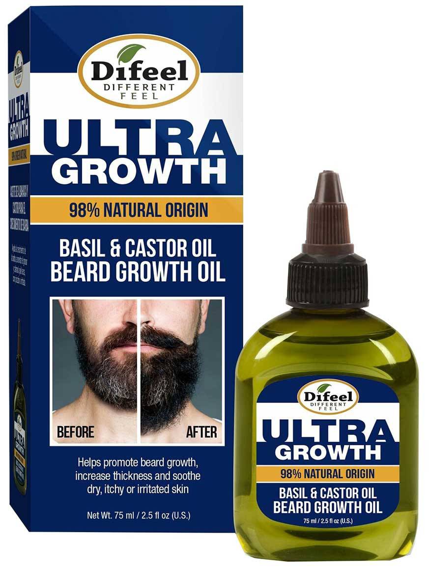 Difeel Ultra Growth Basil And Castor Beard Growth Oil