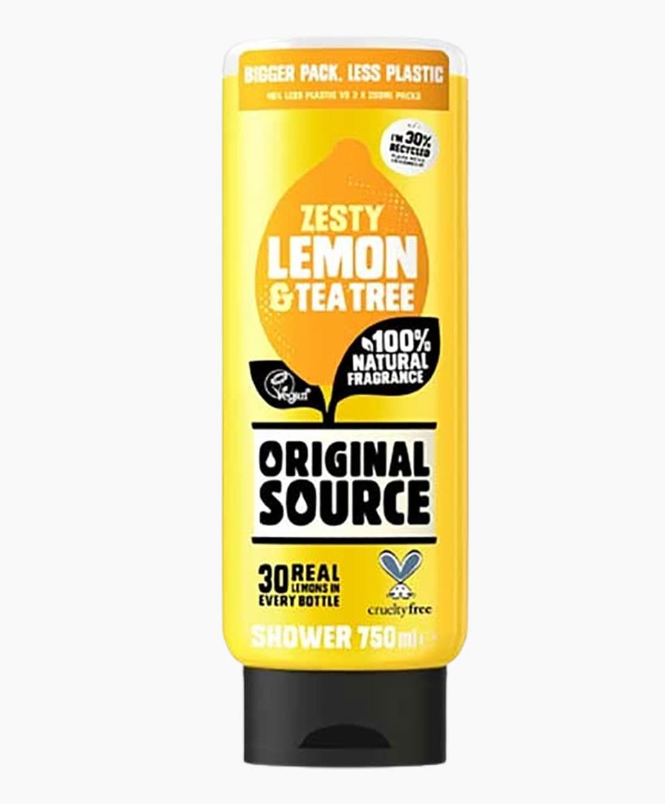 Zesty Lemon And Tea Tree Shower Gel