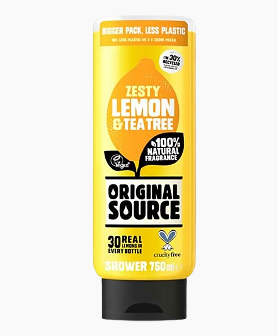 Zesty Lemon And Tea Tree Shower Gel