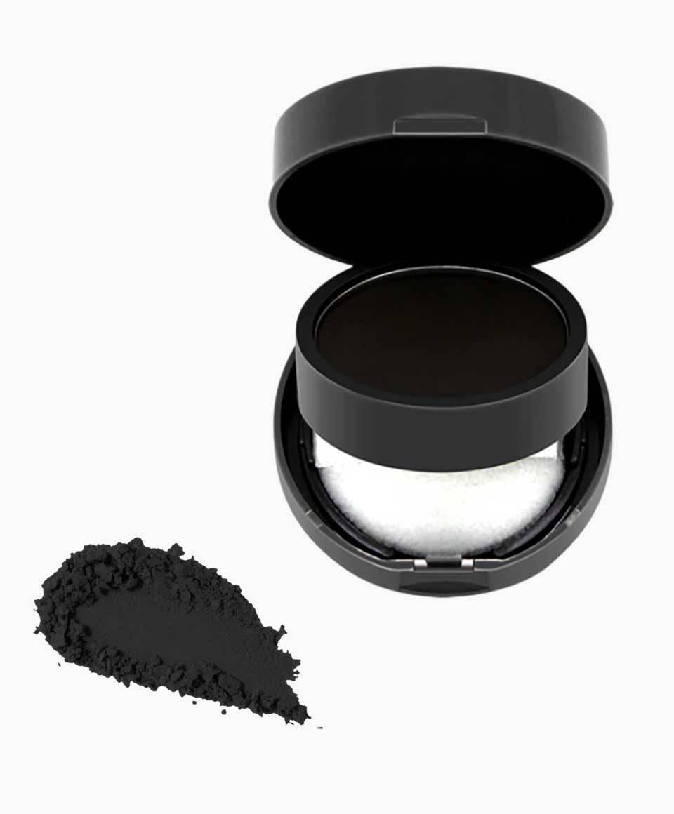 NICKA K NEWYORK NK Waterproof Hair Concealer in a compact container with hair color and bleach for concealing hair imperfections