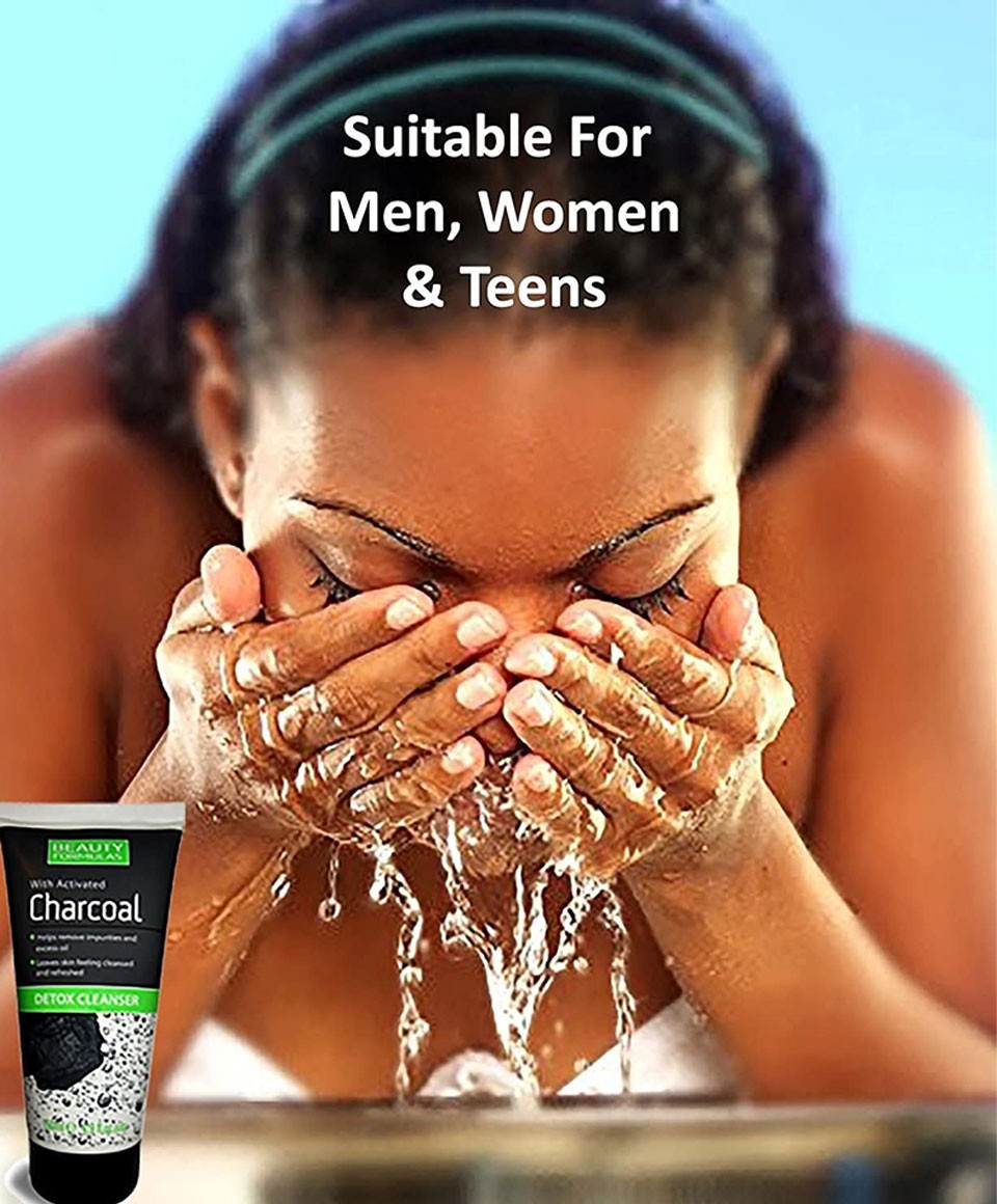 Beauty Formulas With Activated Charcoal Detox Cleanser
