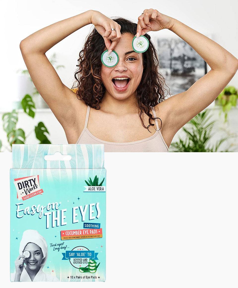 Dirty Works Easy On The Eyes Soothing Cucumber Eye Pads