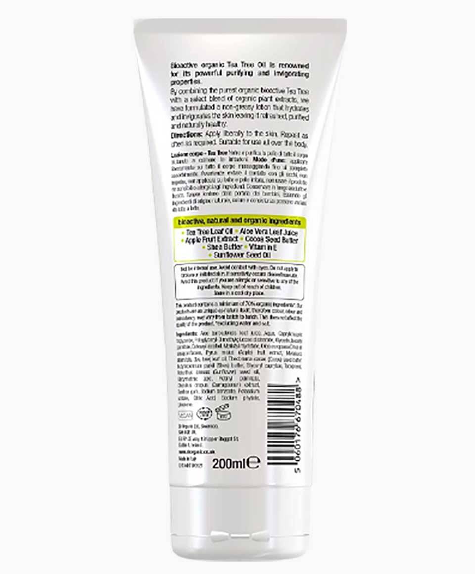 Bioactive Skincare Purify And Hydrate Tea Tree Body Lotion