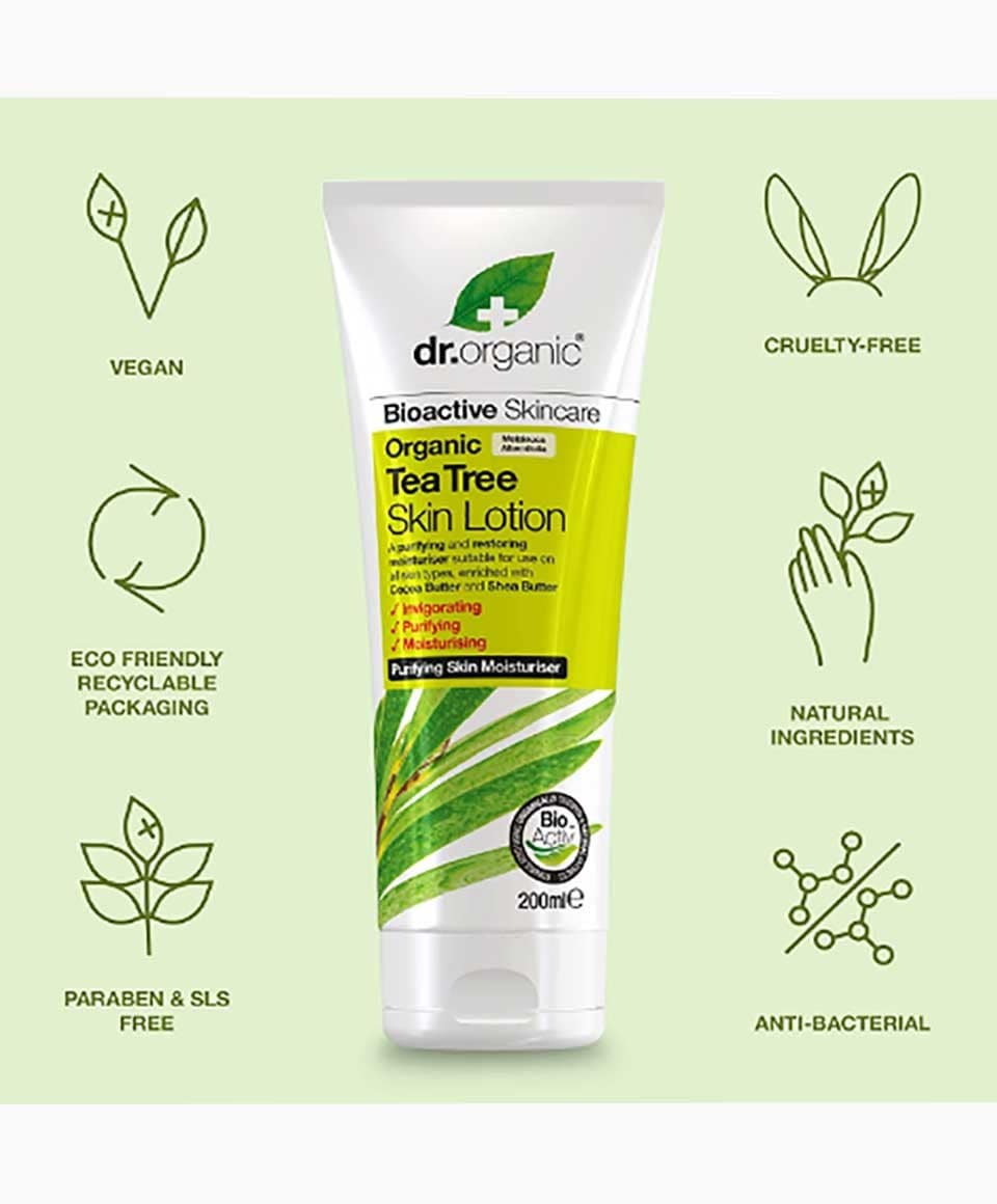 Bioactive Skincare Purify And Hydrate Tea Tree Body Lotion
