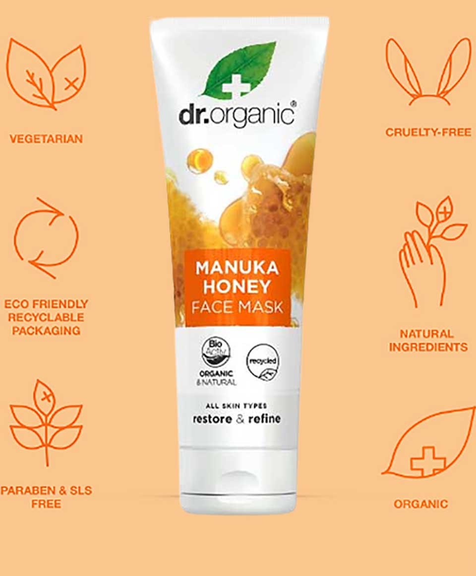 Bioactive Skincare Organic Manuka Honey Face Mask