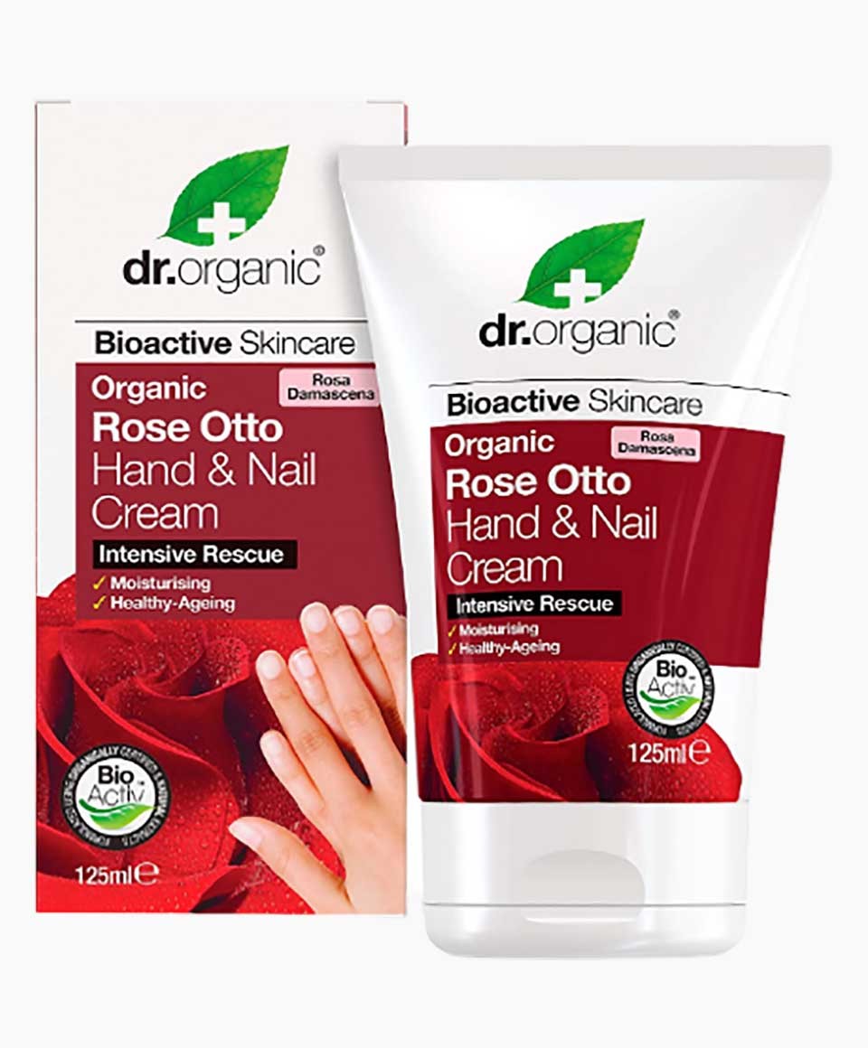 Bioactive Skincare Organic Rose Otto Hand And Nail Cream