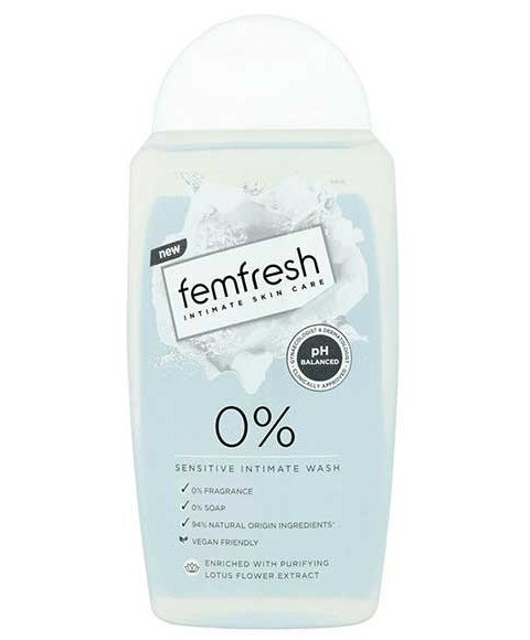Femfresh Intimate Skin Care Zero Percent Sensitive Intimate Wash