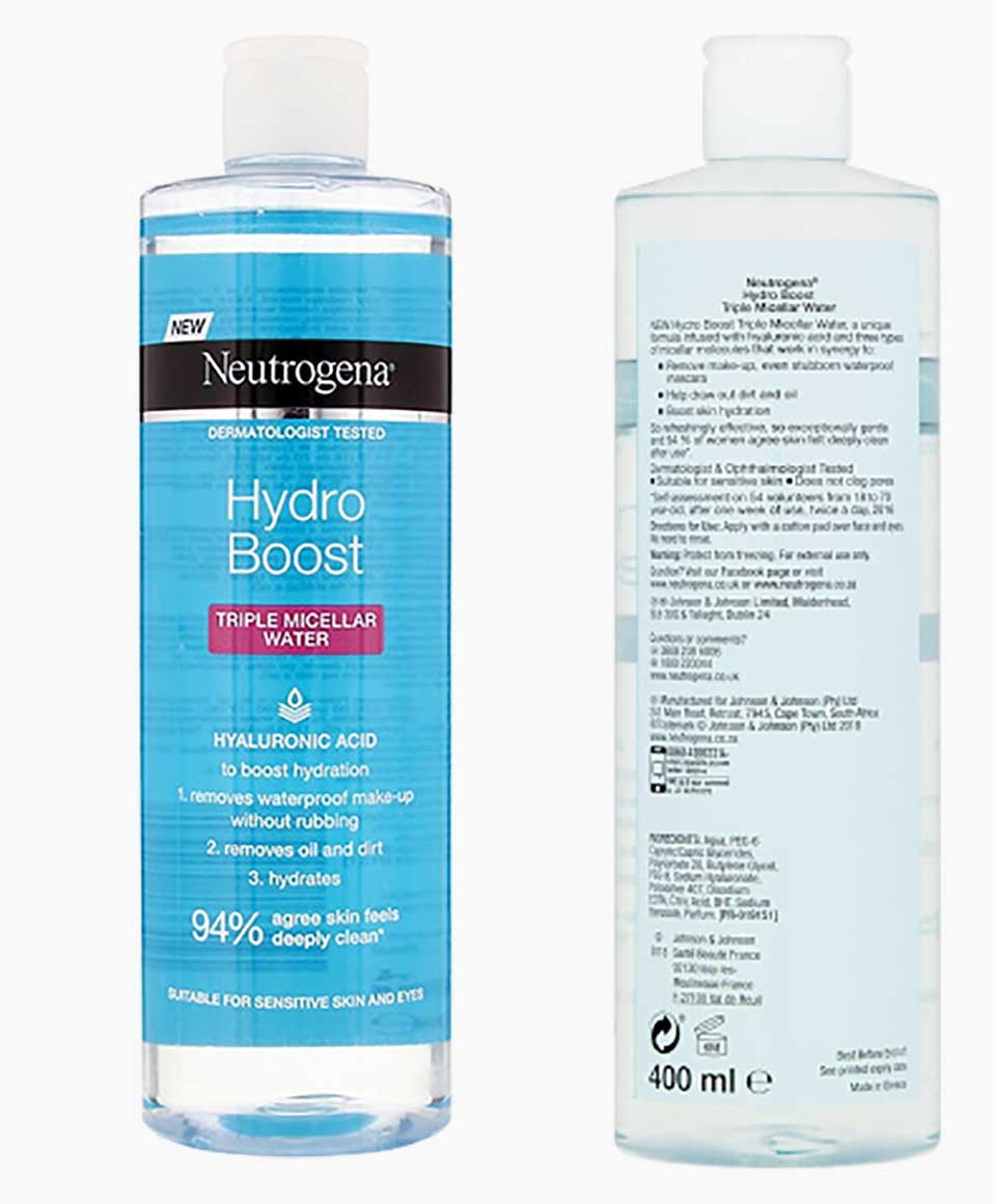 Neutrogena Hydro Boost Triple Micellar Water