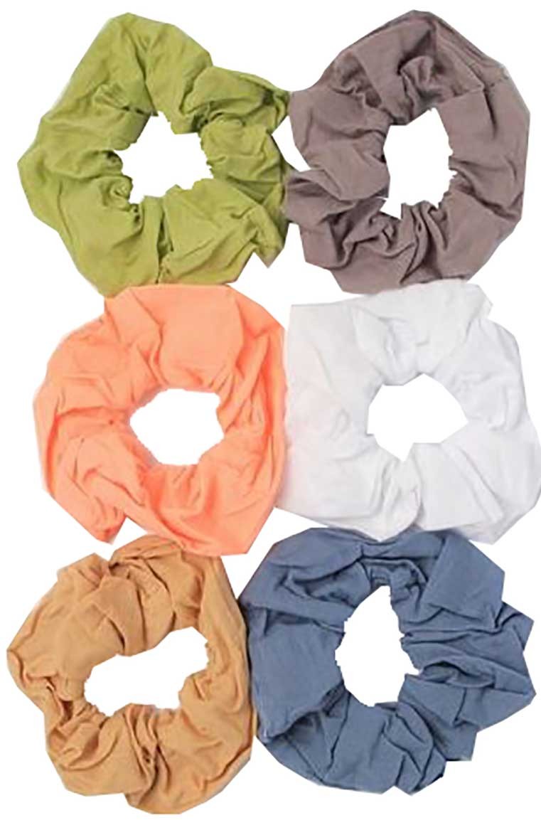 Molly And Rose Cotton Hair Scrunchies 7486