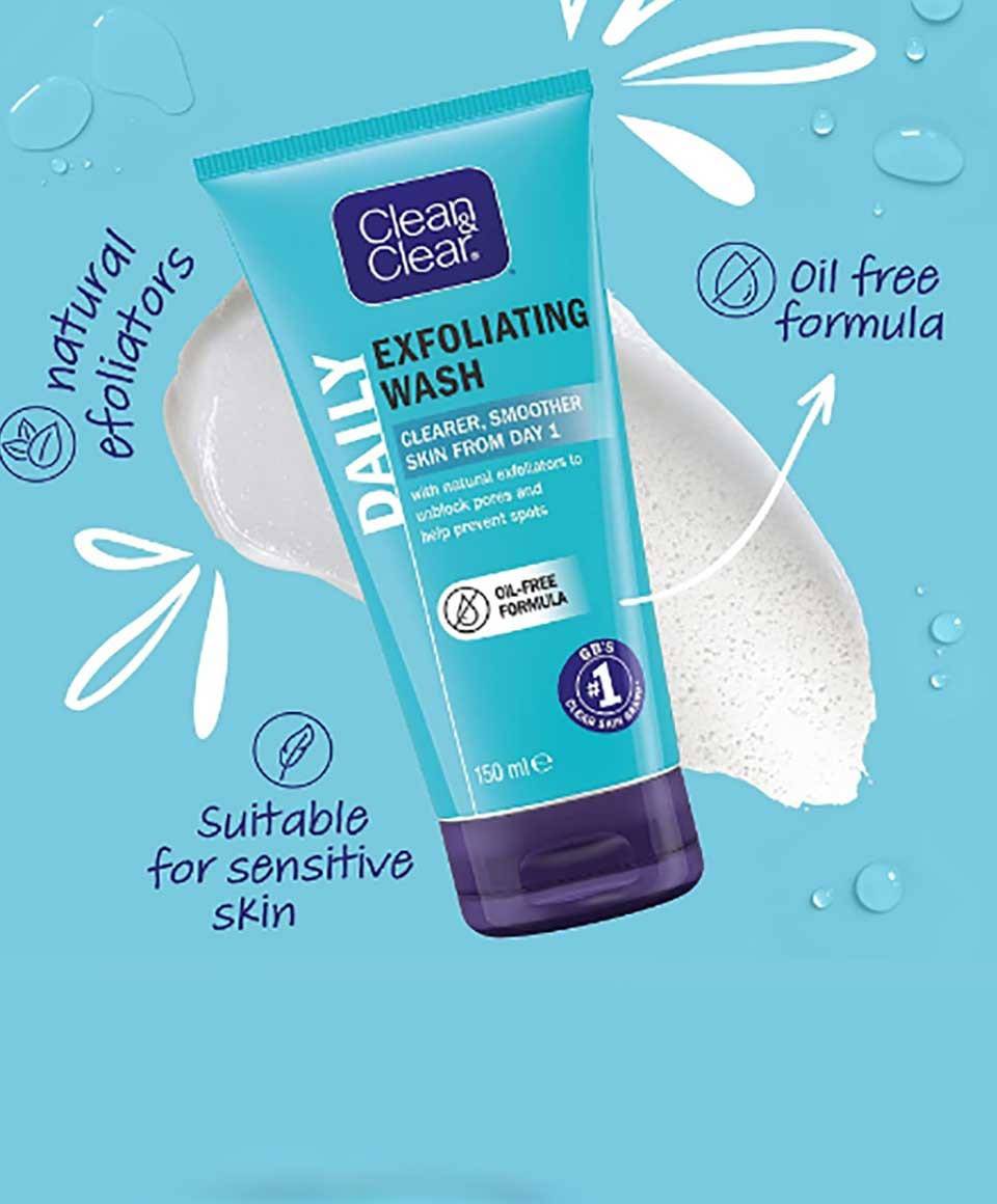 Clean And Clear Exfoliating Daily Wash