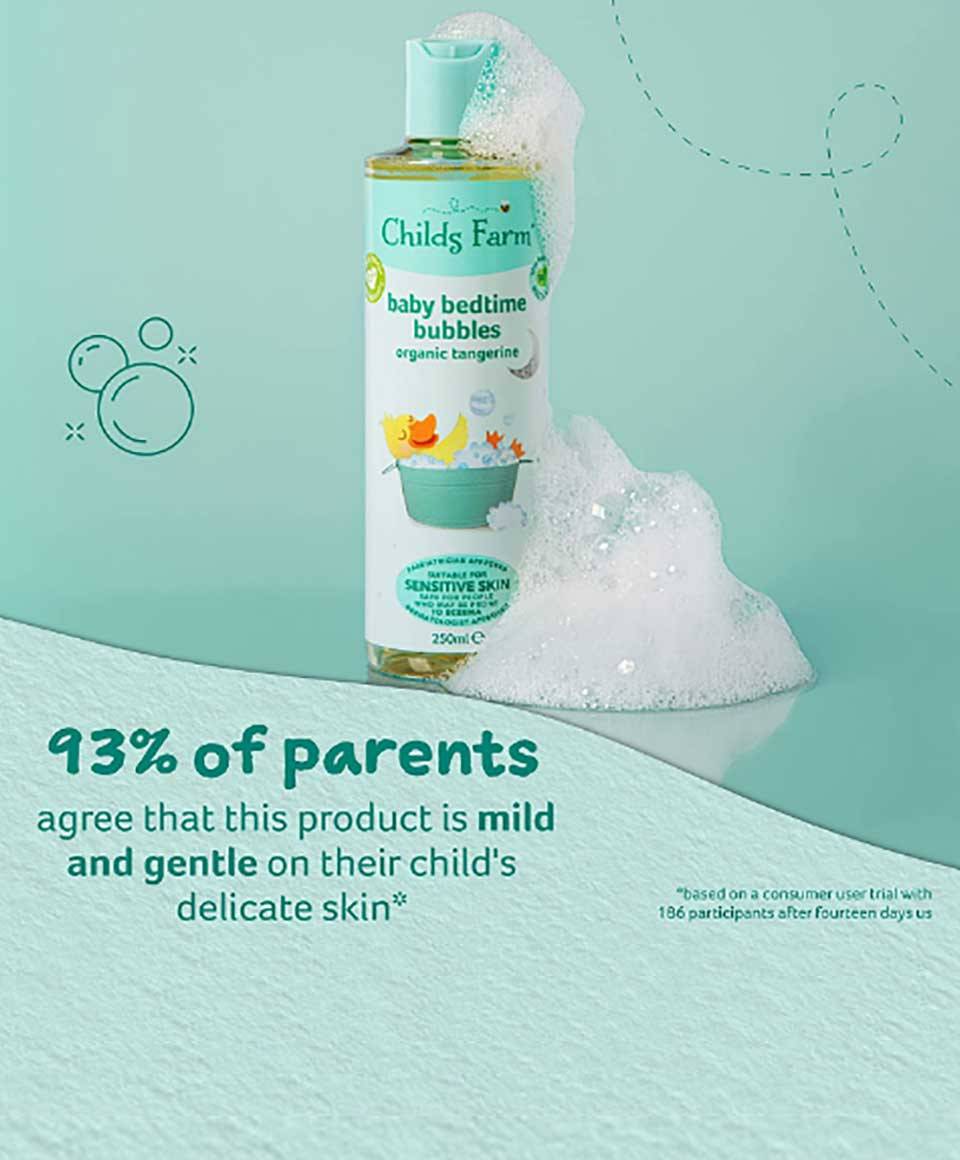 Bio-Mandarine Baby-Schlafseifenblasen