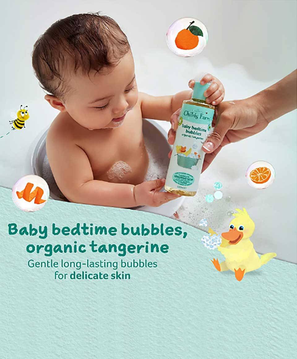 Bio-Mandarine Baby-Schlafseifenblasen