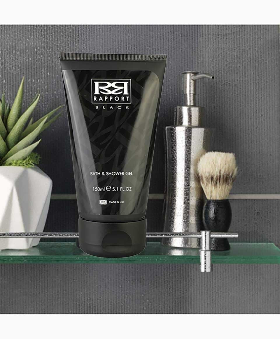 Rapport Black Bath And Shower Gel