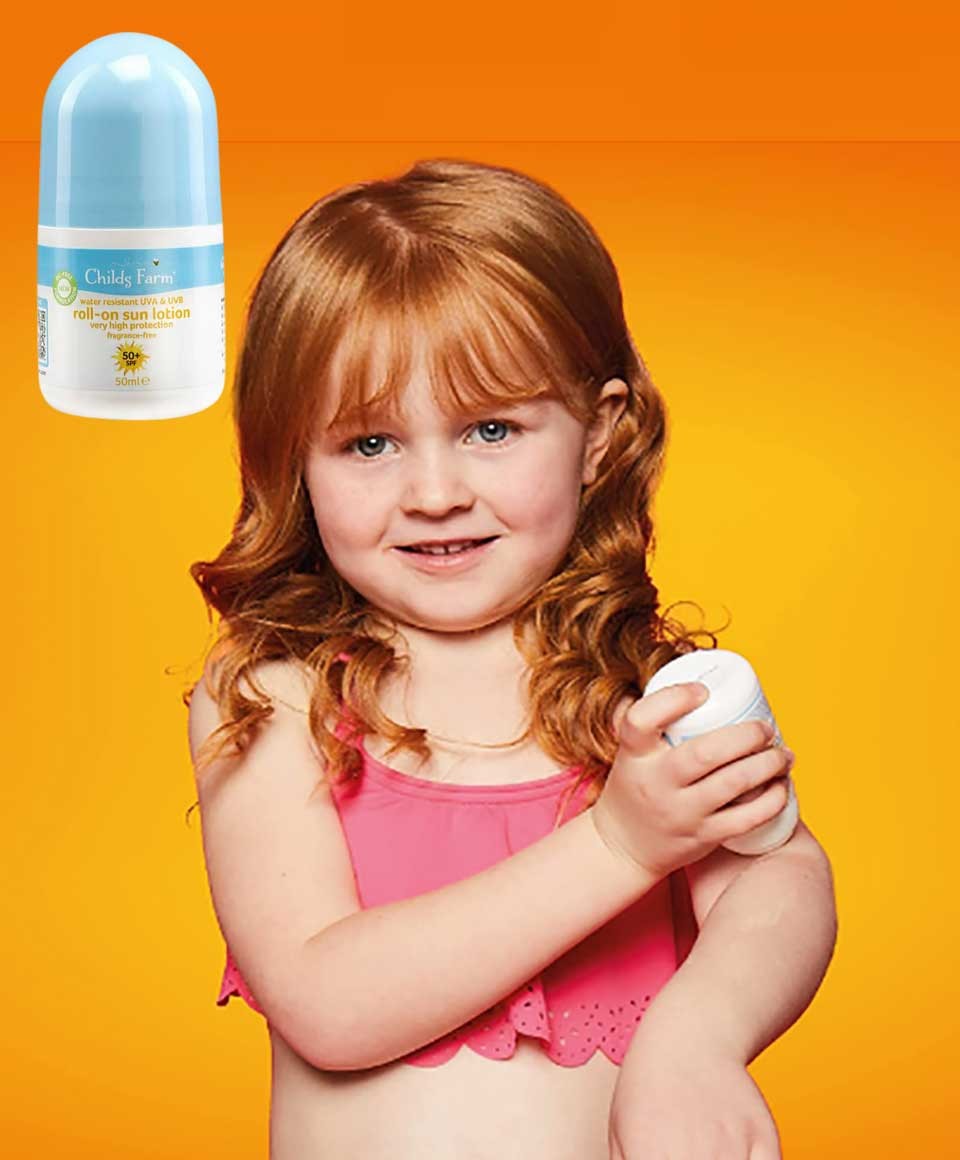 Childs Farm Roll On Sun Lotion 50 Plus SPF