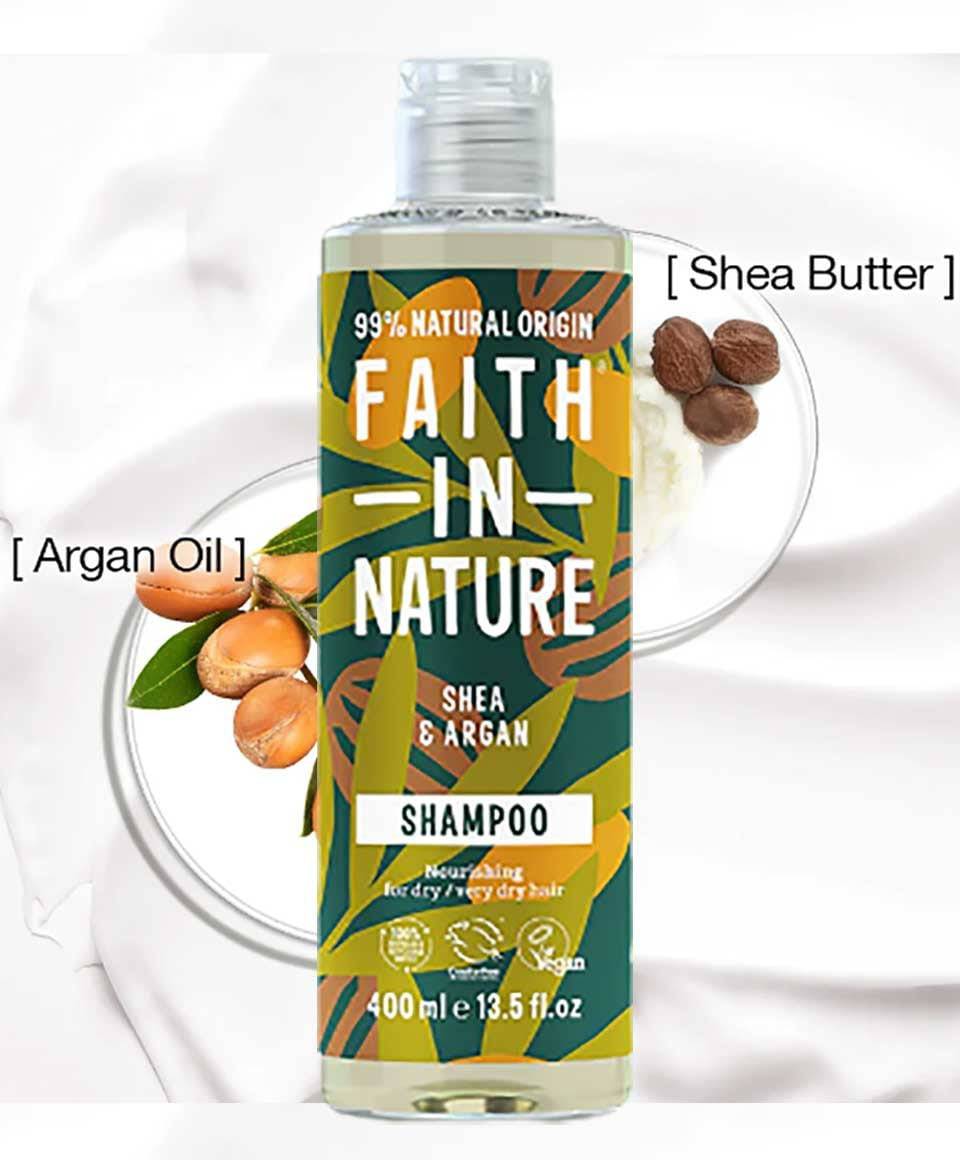 Shampoing Faith In Nature au karité et à l&