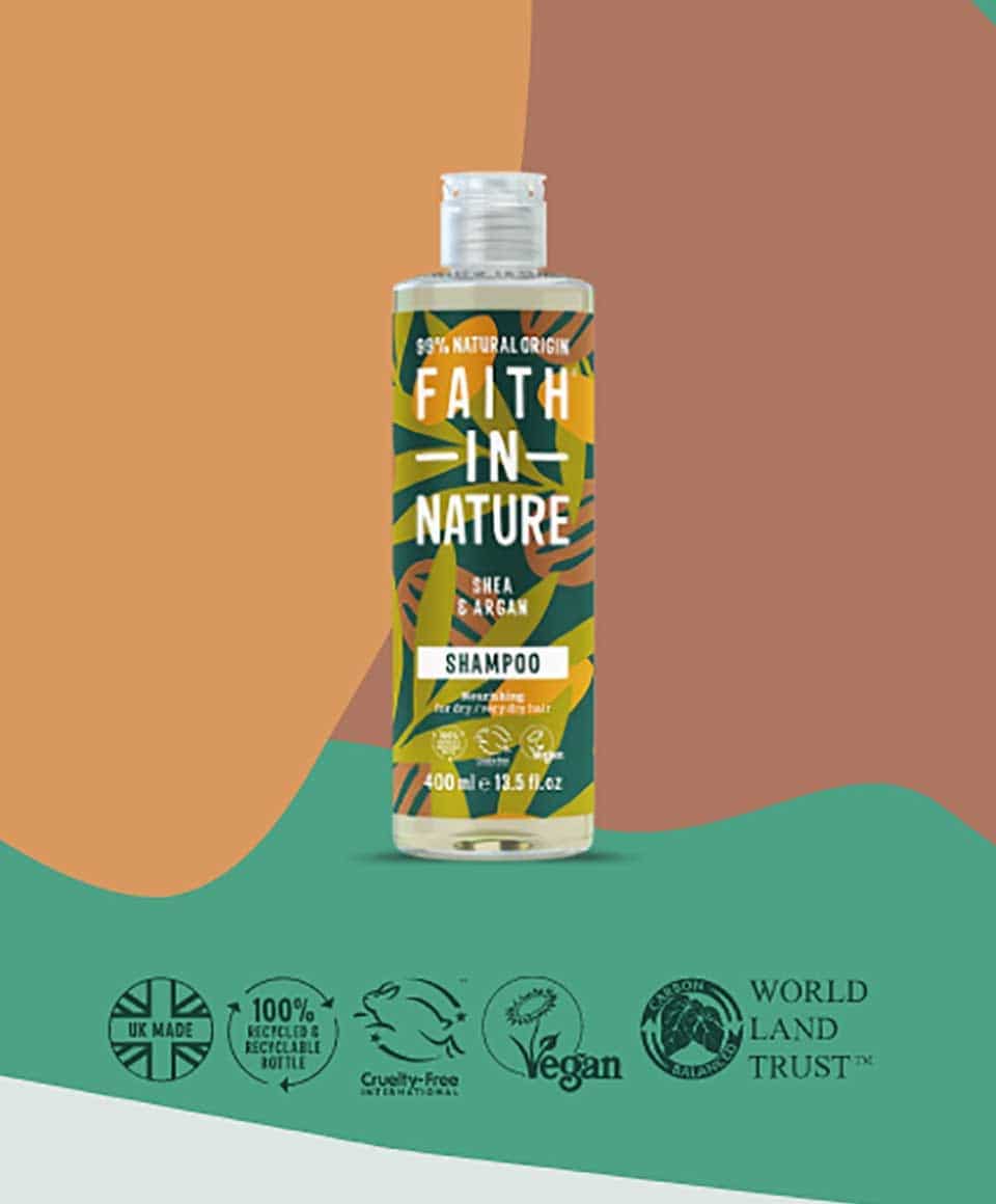 Shampoing Faith In Nature au karité et à l&