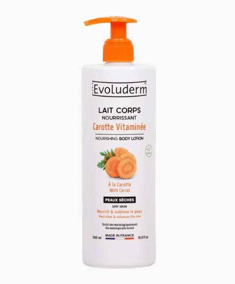 Evoluderm Nährende Körperlotion mit Karotte