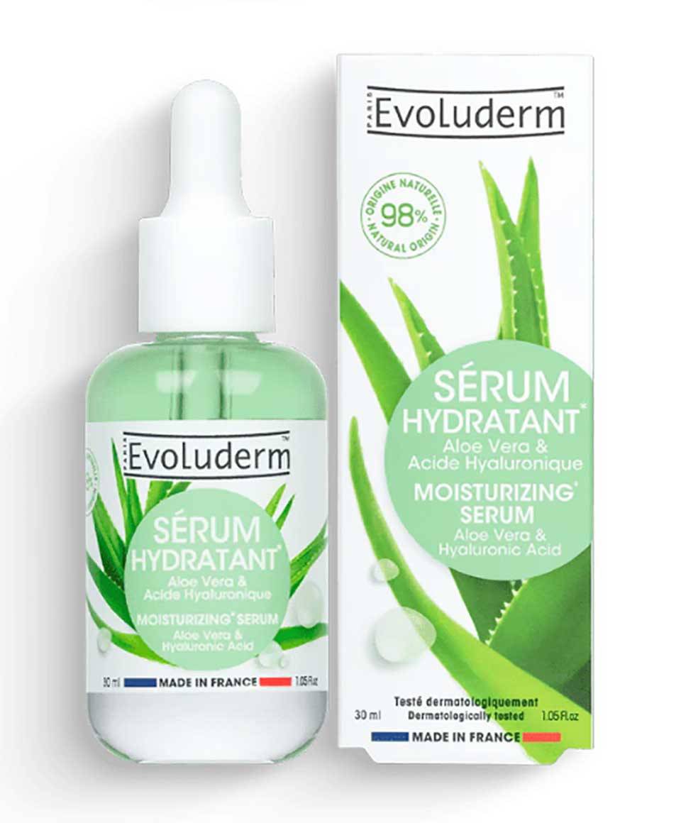 Evoluderm Moisturizing Serum With Aloe Vera & Hyaluronic Acid