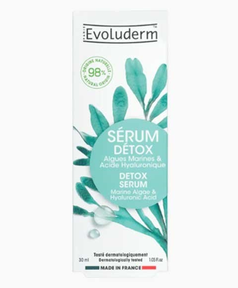 Evoluderm Detox Serum With Marine Algae & Hyaluronic Acid