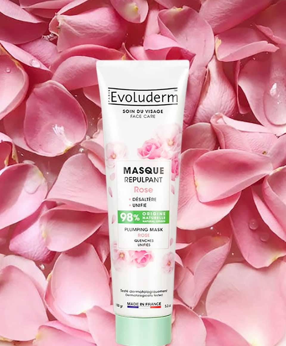 Evoluderm Aufpolsternde Maske mit Rose