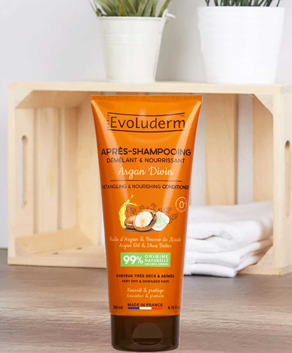 Evoluderm Detangling & Nourishing Argan Divin Conditioner