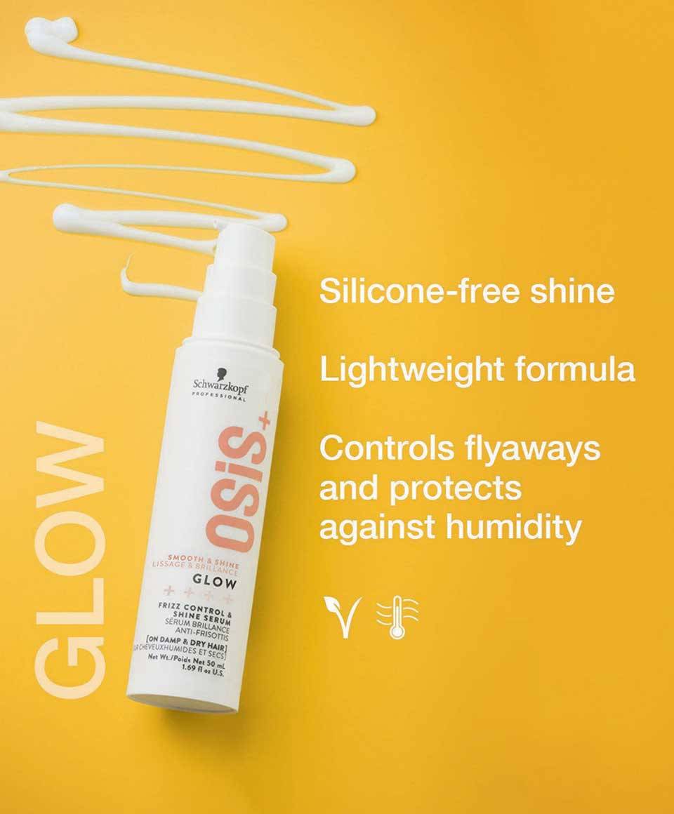 Osis Plus Smooth And Shine Glow Frizz Control Shine Serum