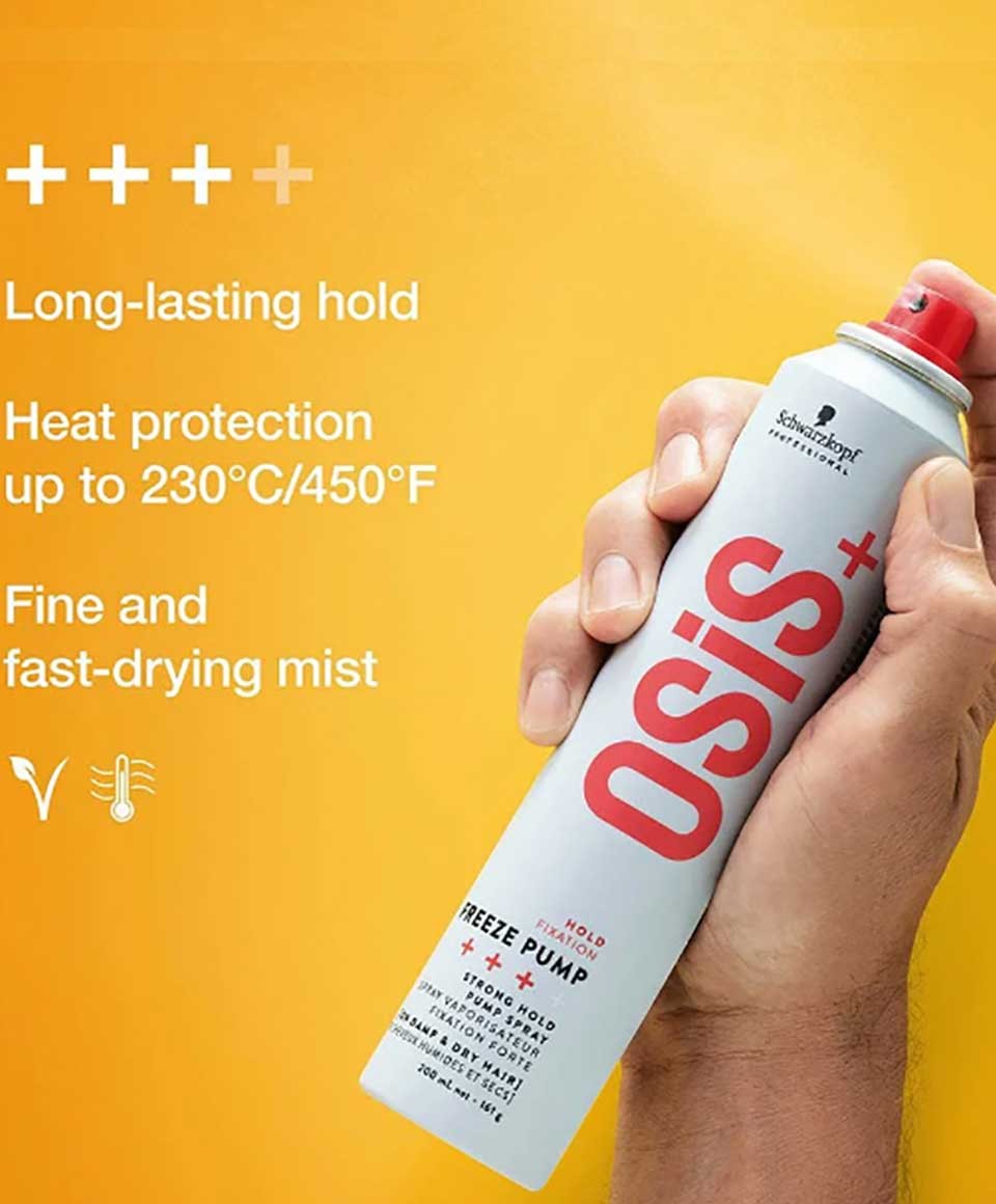 Osis Plus Fixation Gel Pompe Forte Fixation Spray