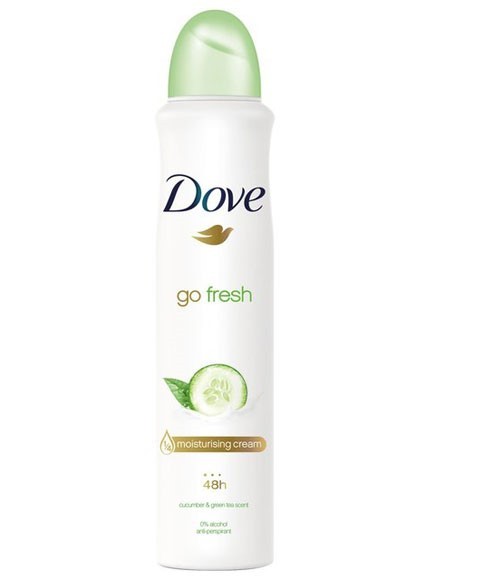 Go Fresh Cucumber & Green Tea Deodorant Spray