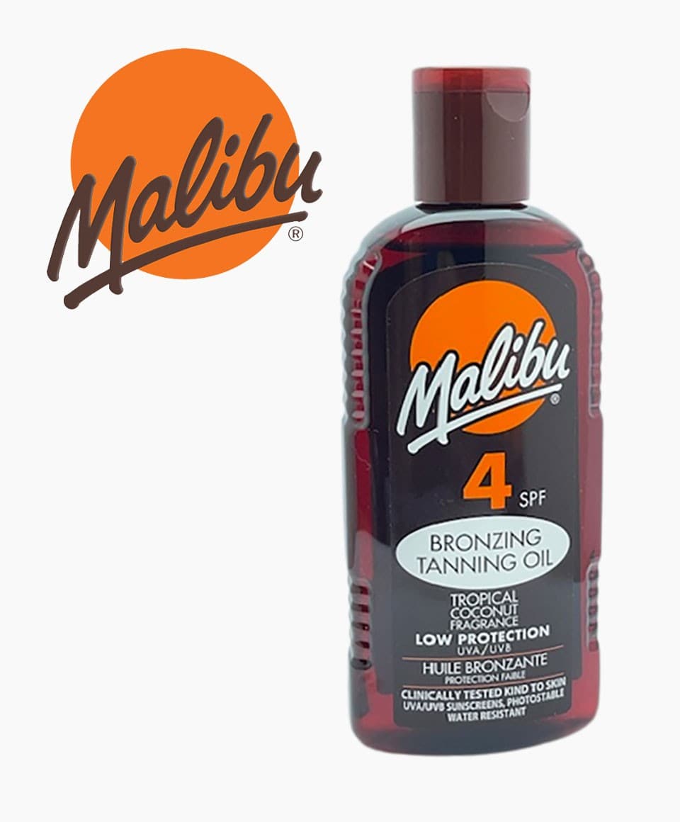 Bronzing Tanning Oil Tropical Coconut Fragrance SPF4