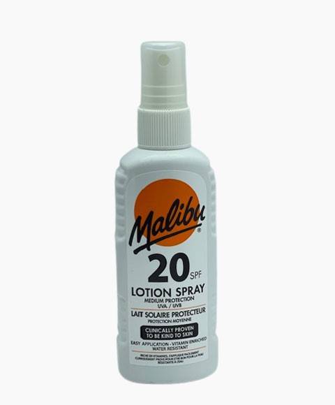 Lotion en spray Malibu Protection moyenne FPS 20