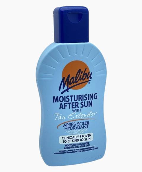 Après-soleil hydratant Malibu avec prolongateur de bronzage