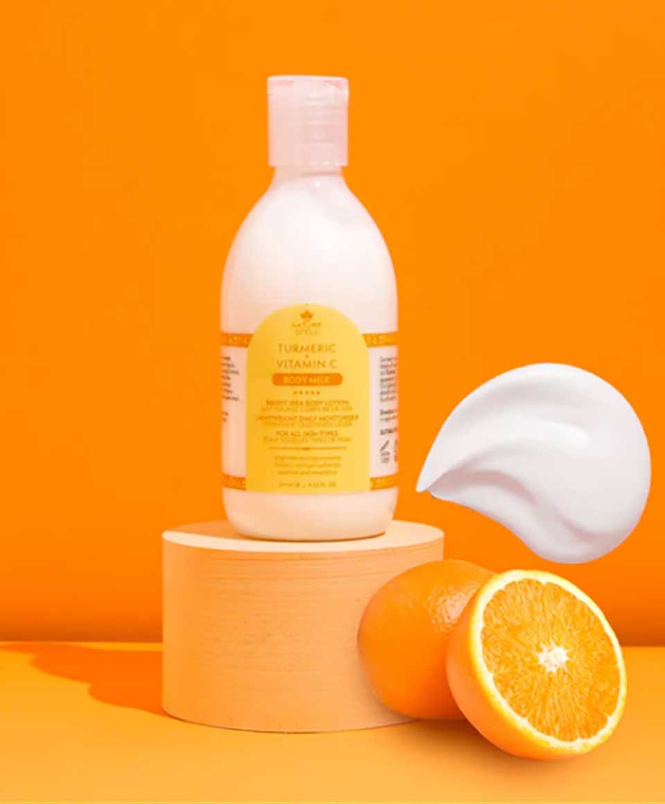 Nature Spell Turmeric And Vitamin C Body Milk