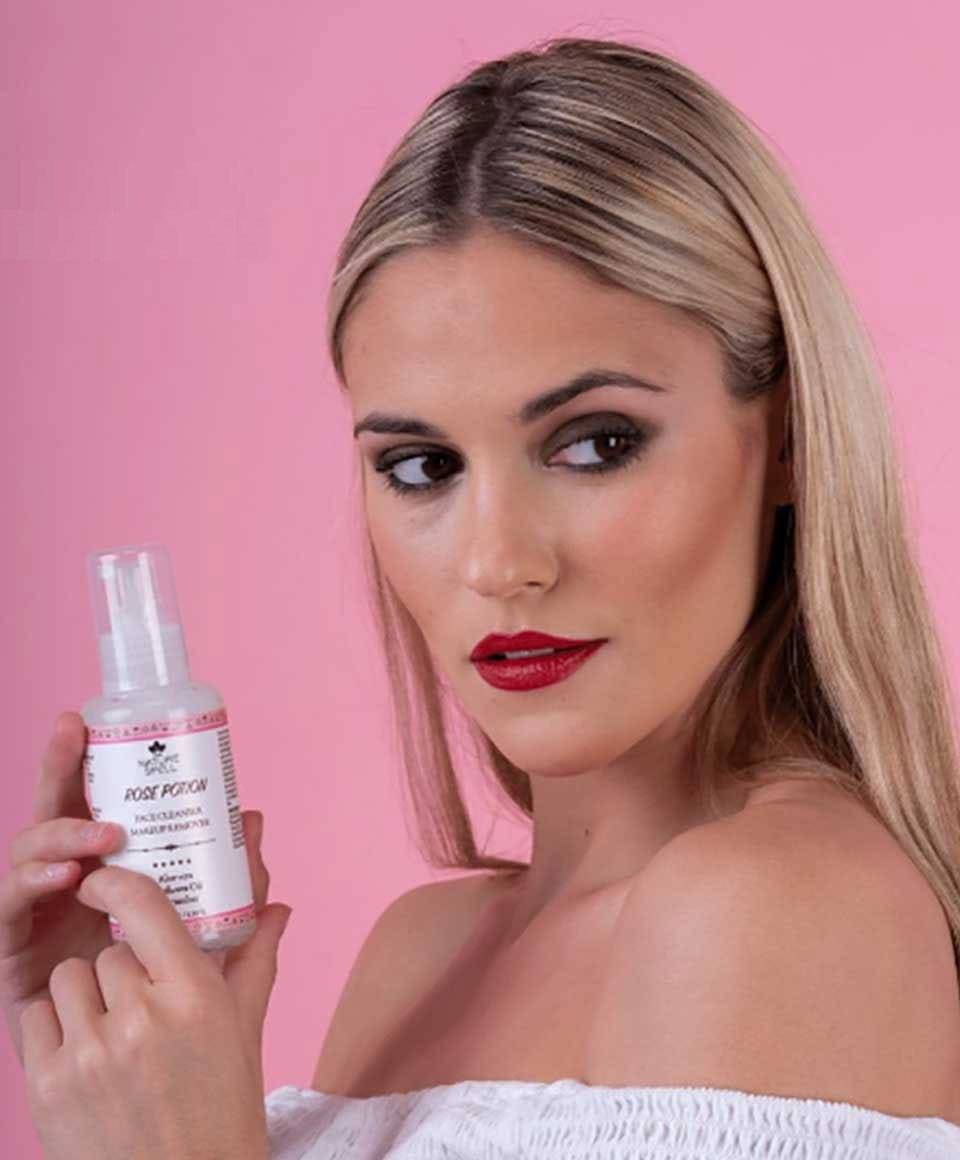 Nature Spell Rose Potion Gesichtsreiniger und Make-up-Entferner