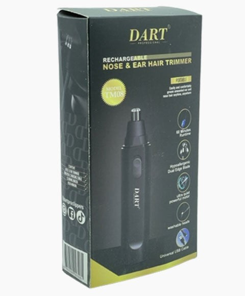 DART Professional Portable Rechargeable Nose And Ear Hair Trimmer