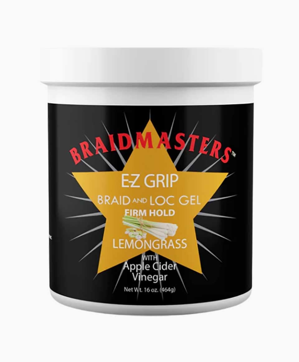 Braid Masters EZ Grip Lemongrass Firm Hold Braid And Loc Gel