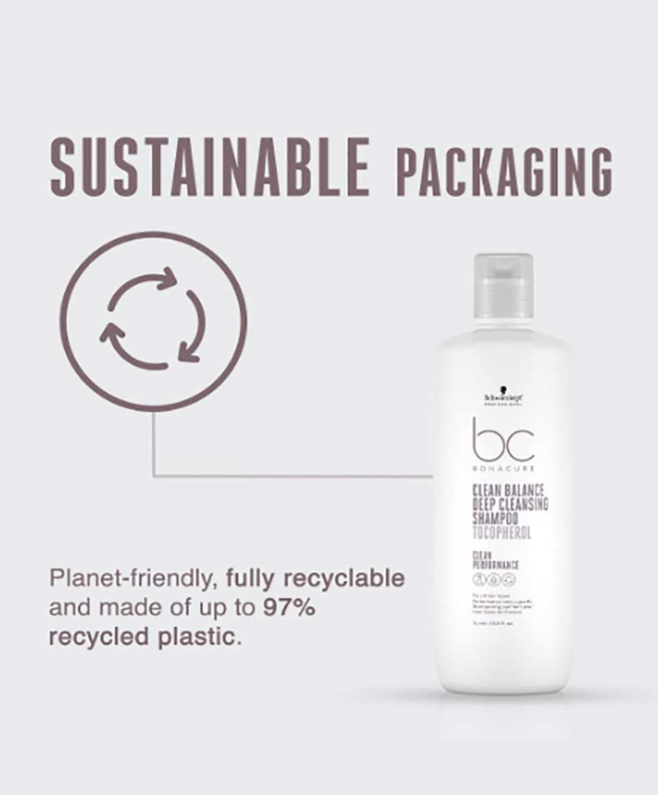 Bonacure Tocopherol Clean Balance Deep Cleansing Shampoo