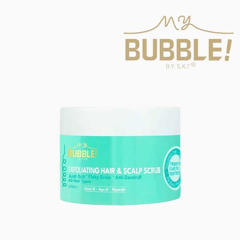 My Bubble Curl Exfoliating Hair And Scalp Scrub