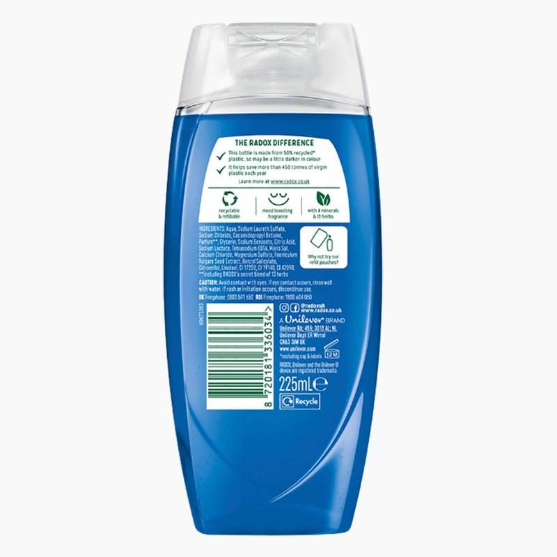 Radox Feel Awake 2 In 1 Shower Gel Shampoo
