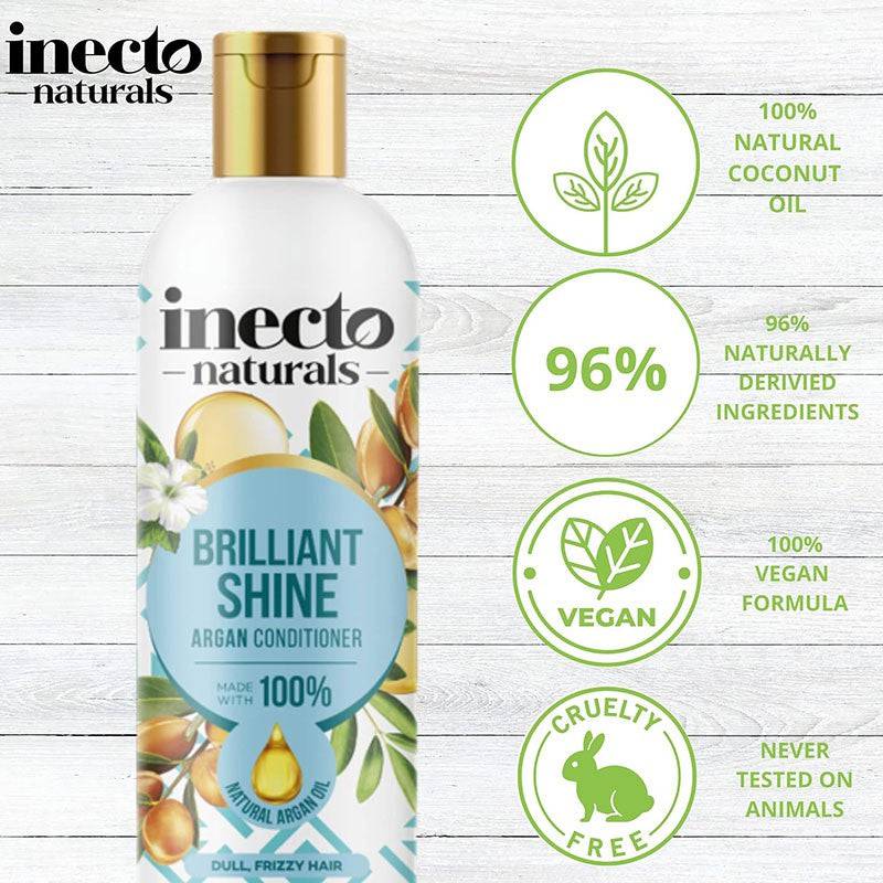 Après-shampoing Inecto Naturals Brillance Brillante à l&