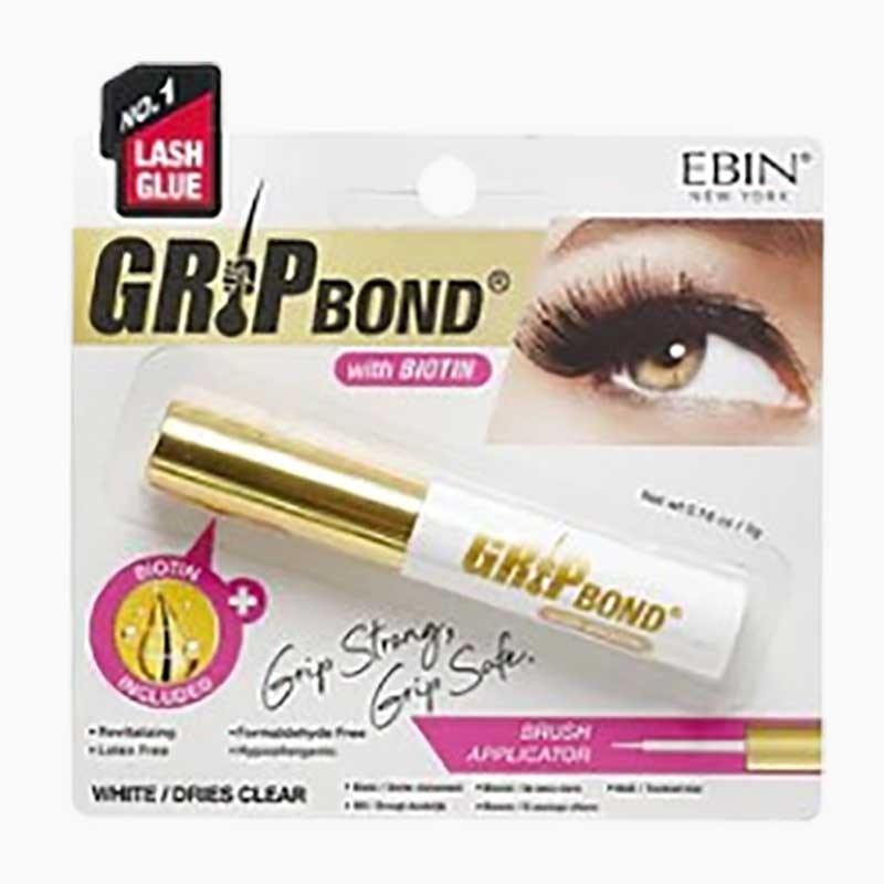 EBIN New York Grip Bond Biotin White Lash Glue