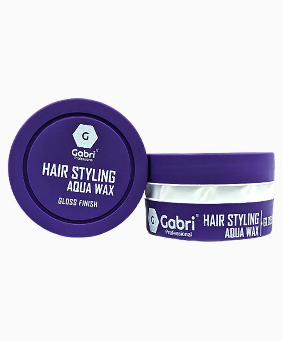 Gabri Professional Gloss Finish Hair Styling Aqua Wax