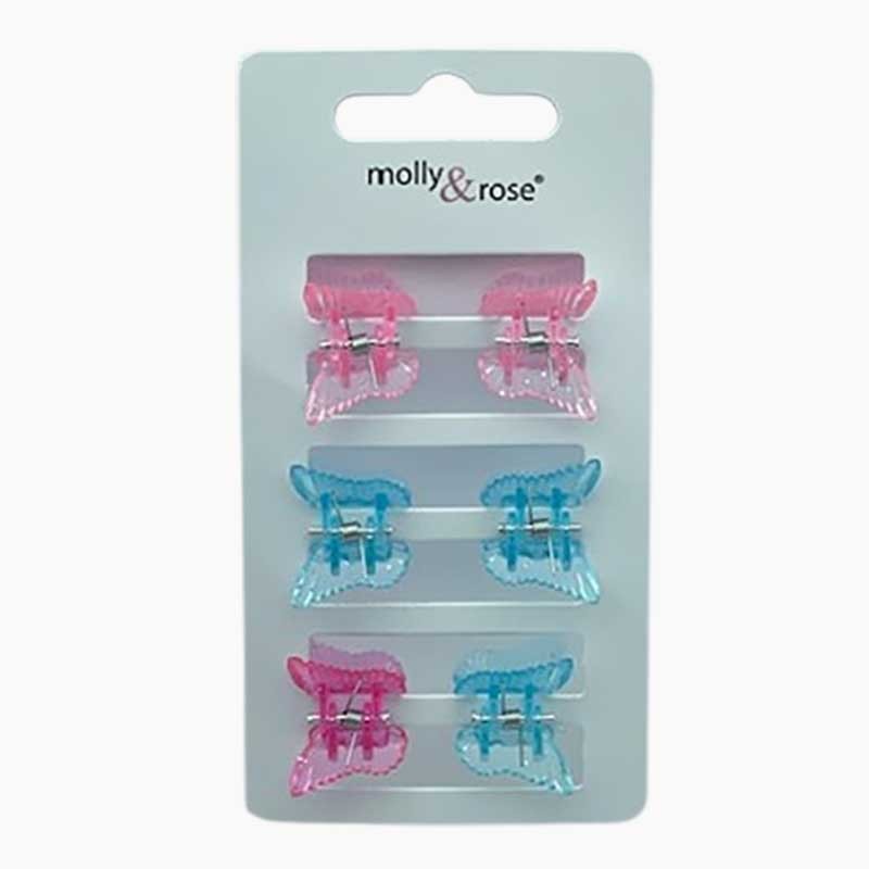 Molly And Rose Butterfly Mini Clamps 8815