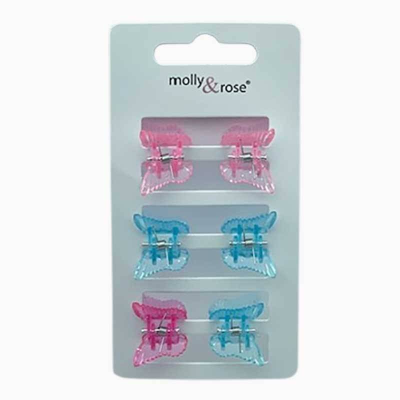 Molly And Rose Butterfly Mini Clamps 8815