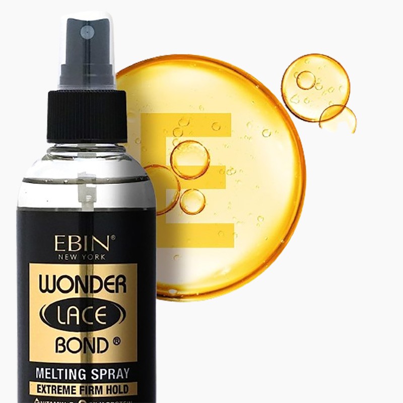 EBIN New York Wonder Lace Bond Melting Spray Extreme Firm Hold Supreme