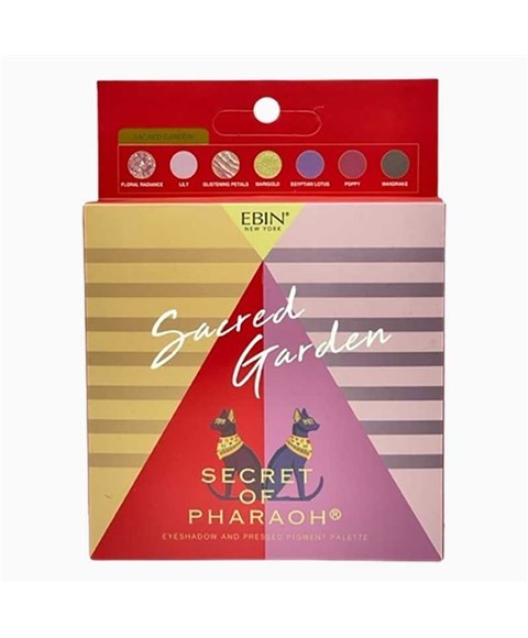 EBIN New York Secret Of Pharaoh Sacred Garden Eyeshadow And Pressed Pigment Palette