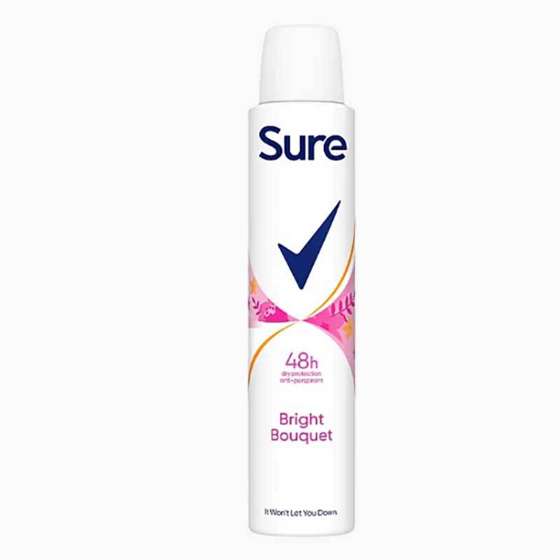 Spray anti-transpirant Sure Bright Bouquet 48H