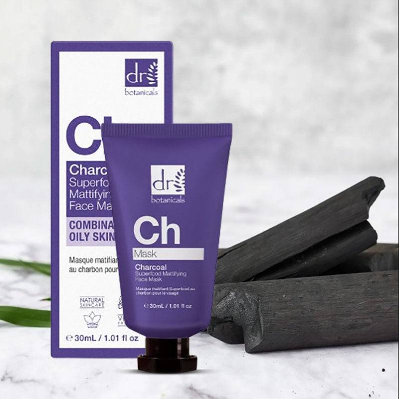 Dr Botanicals CH Charcoal Superfood Mattifying Face Mask