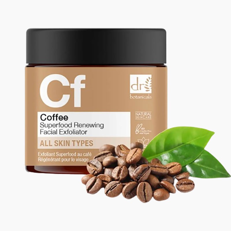 Dr Botanicals CF Coffee Superfood Renewing Facial Exfoliator