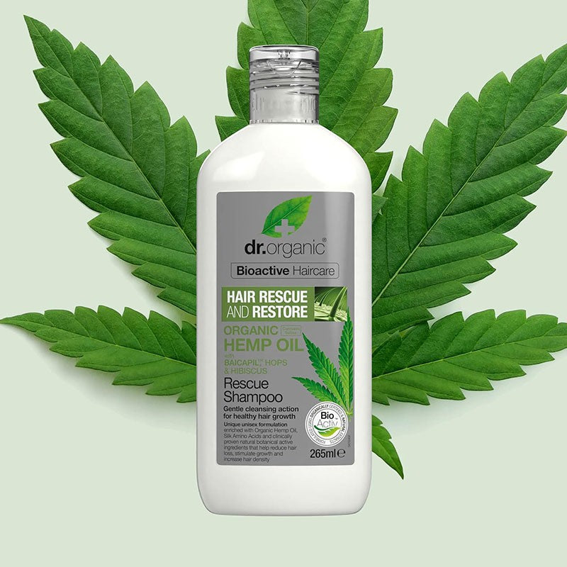 Bioactive Haircare Organic Hemp Oil Rescue Shampoo