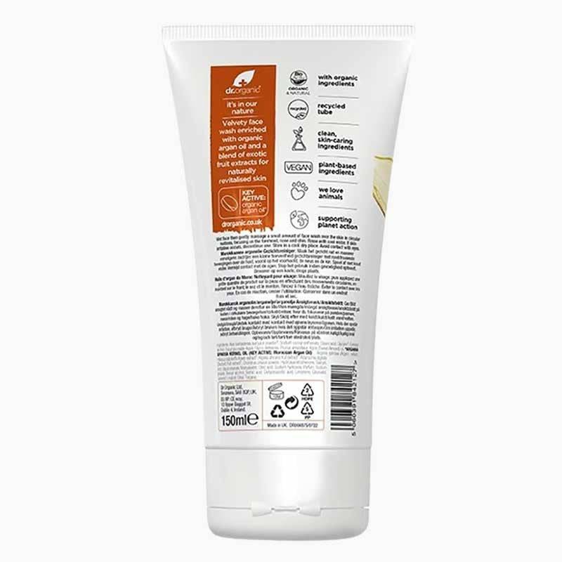 Bioactive Skincare Organic Moroccan Argan Oil Face Wash